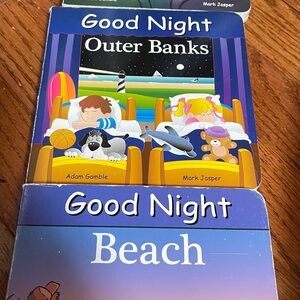 Good Night Children's Books Beach, Outer Banks, & Mermaids